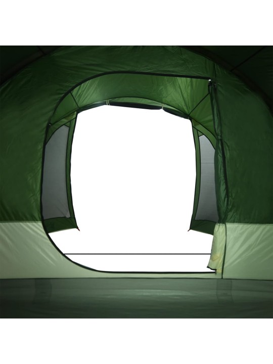 Rodinný stan tunel pro 8 osob zelený nepromokavý