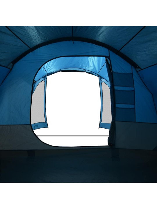 Rodinný stan tunel pro 8 osob modrý nepromokavý