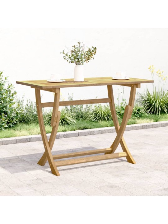 Skládací zahradní stůl 110 x 55 x 75 cm masivní akáciové dřevo