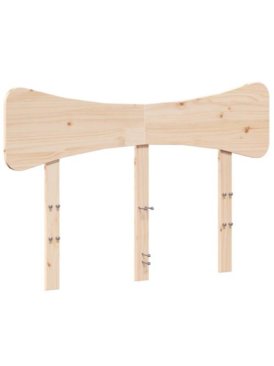 Čelo postele 120 cm masivní borové dřevo