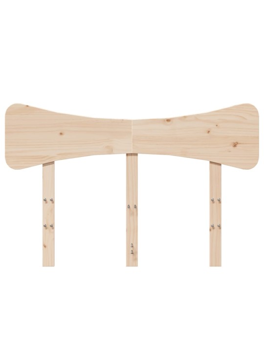 Čelo postele 120 cm masivní borové dřevo