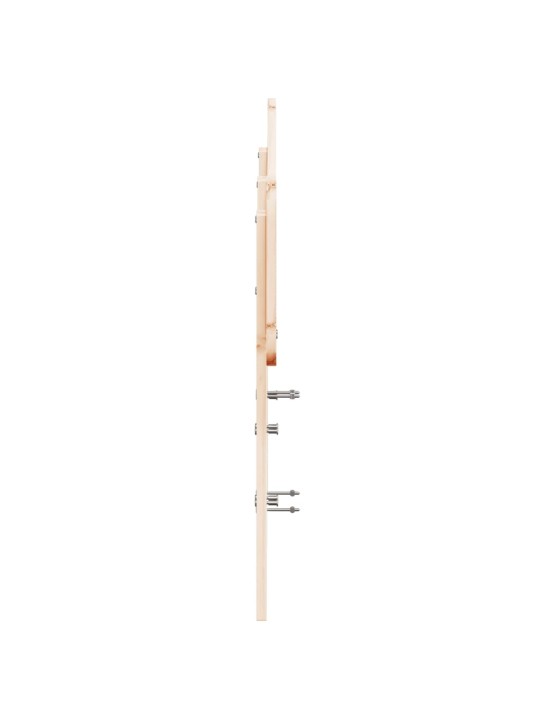 Čelo postele 120 cm masivní borové dřevo