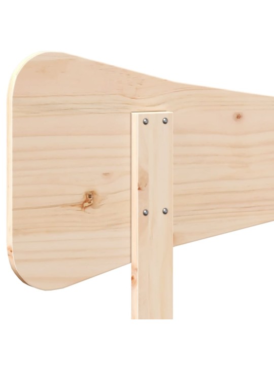 Čelo postele 120 cm masivní borové dřevo