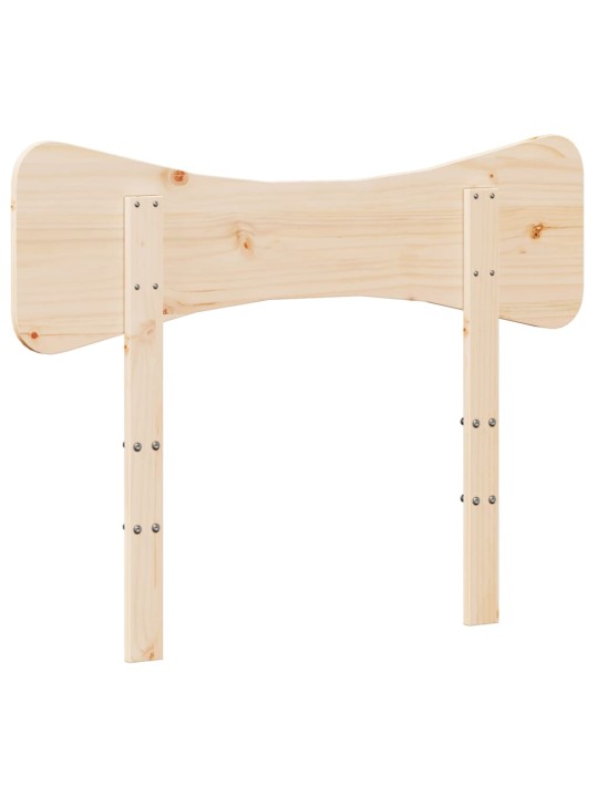 Čelo postele 100 cm masivní borové dřevo
