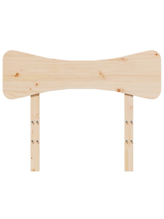 Čelo postele 90 cm masivní borové dřevo