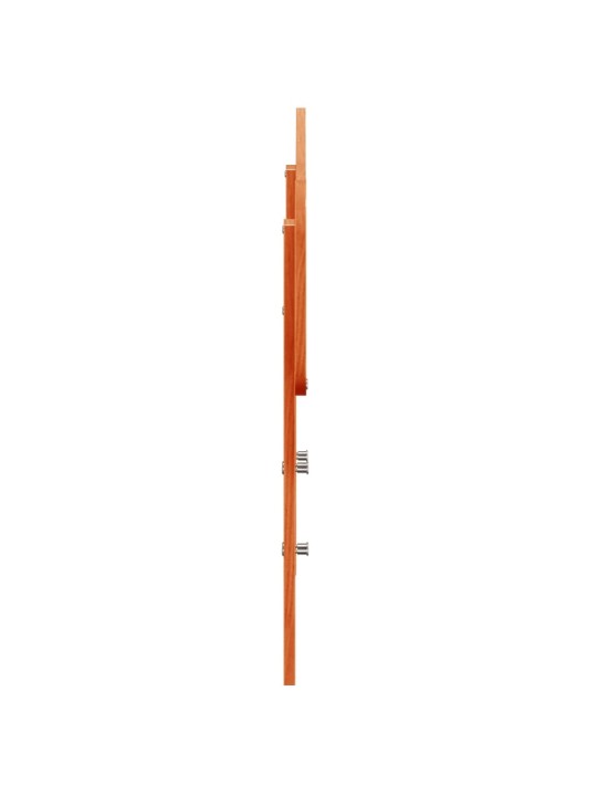 Čelo postele voskově hnědé 90 cm masivní borové dřevo