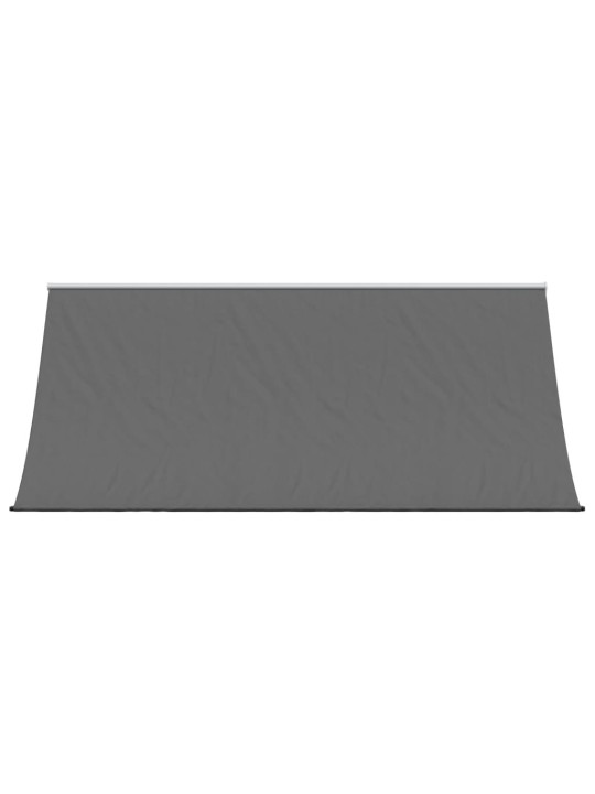 Zatahovací markýza antracitová 300 x 150 cm textil a ocel
