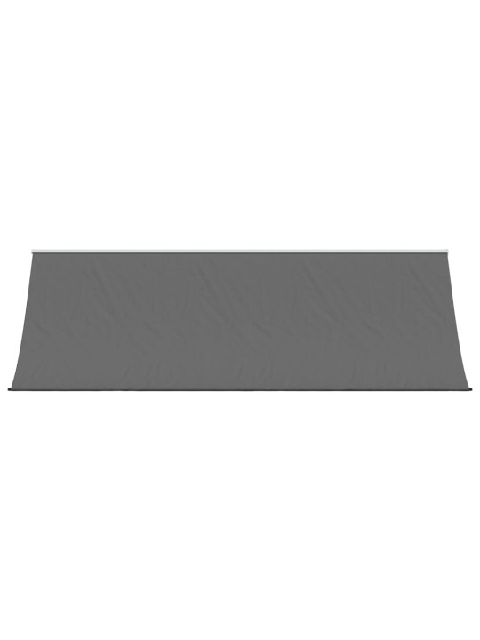 Zatahovací markýza antracitová 350 x 150 cm textil a ocel
