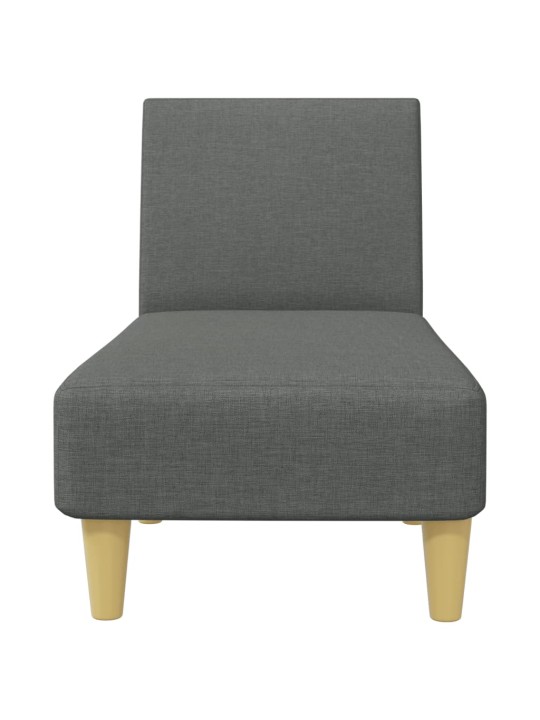 2dílná sedací souprava tmavě šedá textil