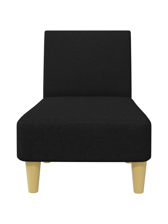 2dílná sedací souprava černá textil