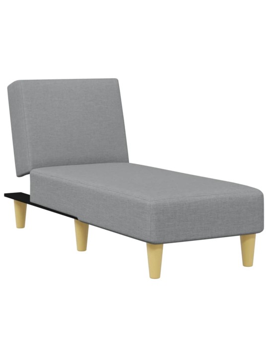 2dílná sedací souprava světle šedá textil