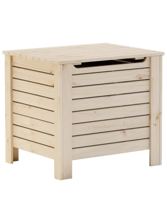 Úložný box s víkem RANA 60 x 49 x 54 cm masivní borové dřevo