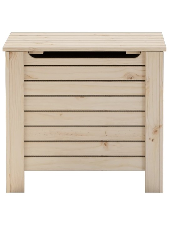 Úložný box s víkem RANA 60 x 49 x 54 cm masivní borové dřevo