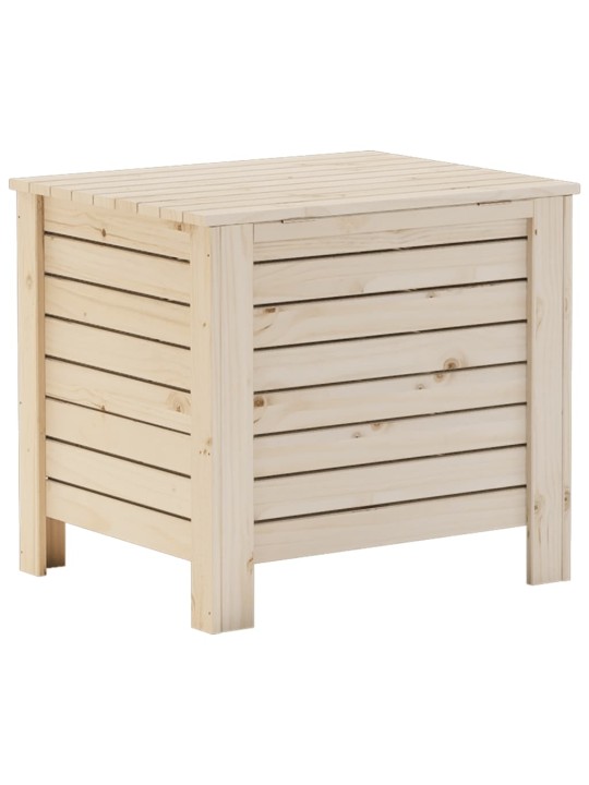 Úložný box s víkem RANA 60 x 49 x 54 cm masivní borové dřevo