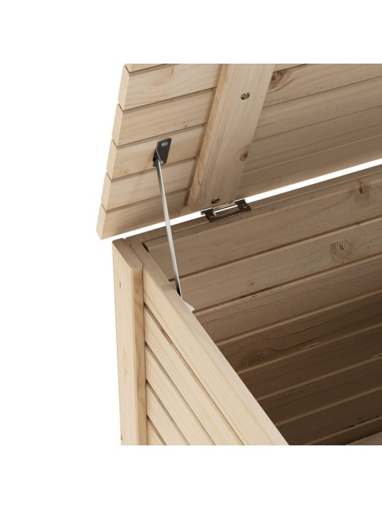 Úložný box s víkem RANA 60 x 49 x 54 cm masivní borové dřevo