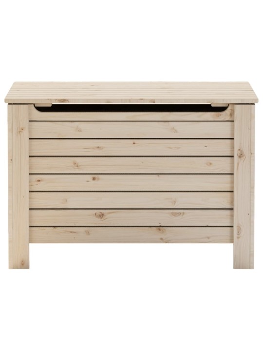 Úložný box s víkem RANA 80 x 49 x 54 cm masivní borové dřevo