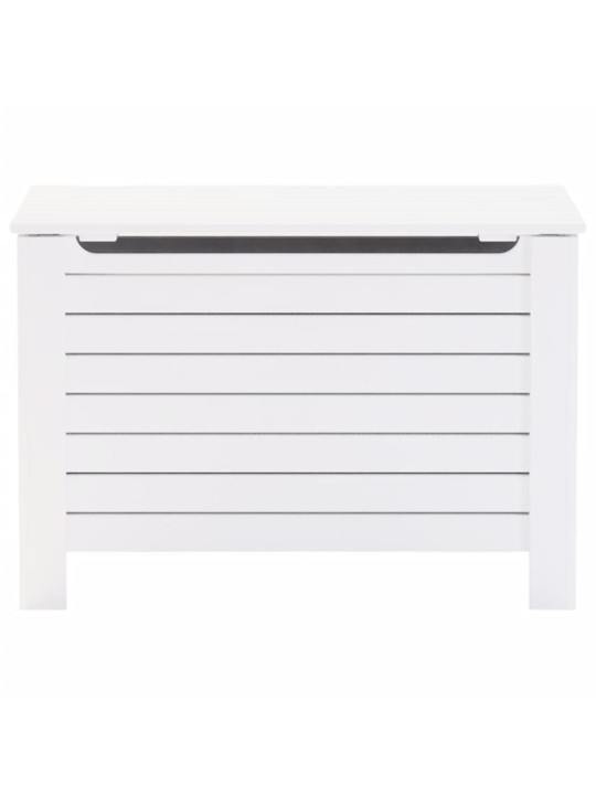 Úložný box na kolečkách RANA bílý 80 x 49 x 54 cm borové dřevo