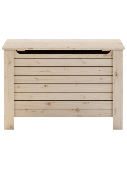Úložný box s víkem RANA 100 x 49 x 54 cm masivní borové dřevo