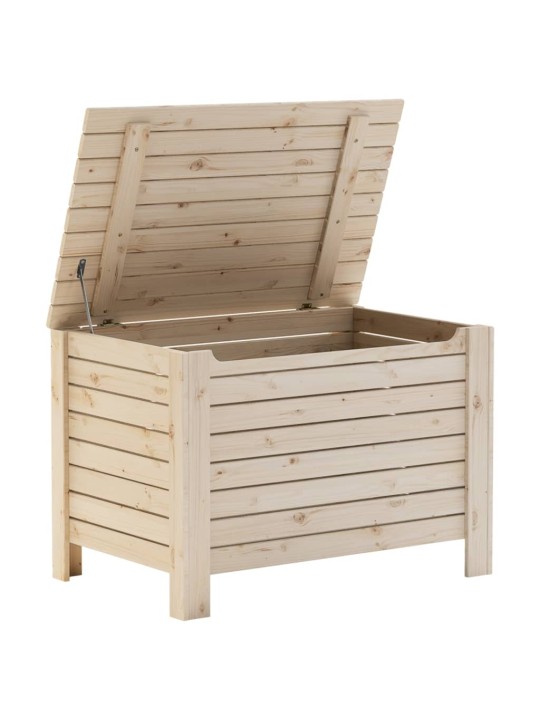 Úložný box s víkem RANA 100 x 49 x 54 cm masivní borové dřevo