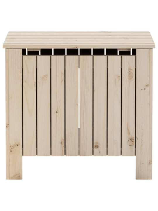 Úložný box s víkem RANA 60 x 49 x 54 cm masivní borové dřevo