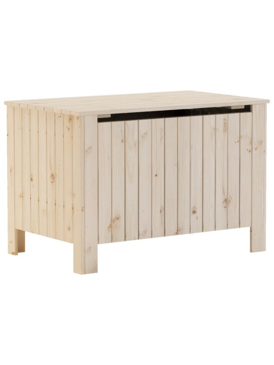 Úložný box s víkem RANA 80 x 49 x 54 cm masivní borové dřevo