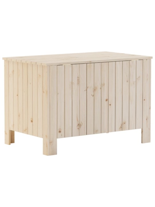 Úložný box s víkem RANA 80 x 49 x 54 cm masivní borové dřevo