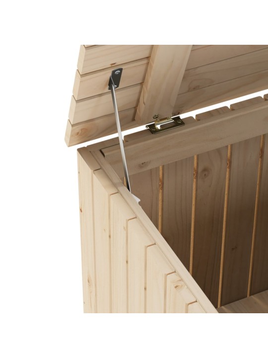 Úložný box s víkem RANA 80 x 49 x 54 cm masivní borové dřevo