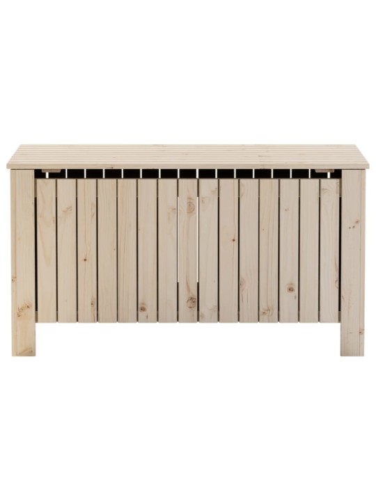 Úložný box s víkem RANA 100 x 49 x 54 cm masivní borové dřevo
