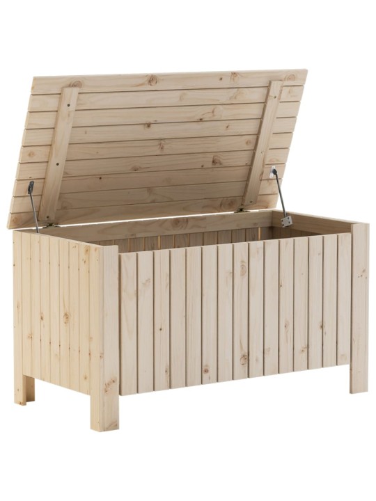 Úložný box s víkem RANA 100 x 49 x 54 cm masivní borové dřevo