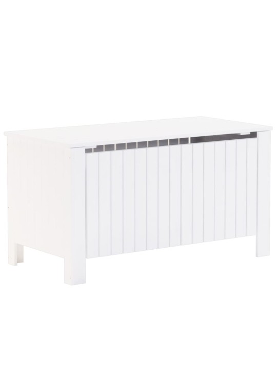Úložný box na kolečkách RANA bílý 100x49x54 cm borové dřevo