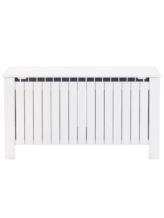 Úložný box na kolečkách RANA bílý 100x49x54 cm borové dřevo