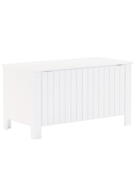 Úložný box na kolečkách RANA bílý 100x49x54 cm borové dřevo