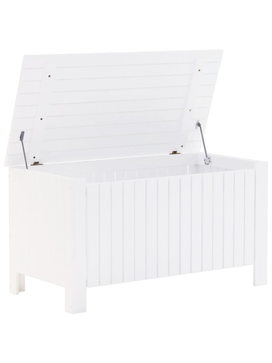 Úložný box na kolečkách RANA bílý 100x49x54 cm borové dřevo