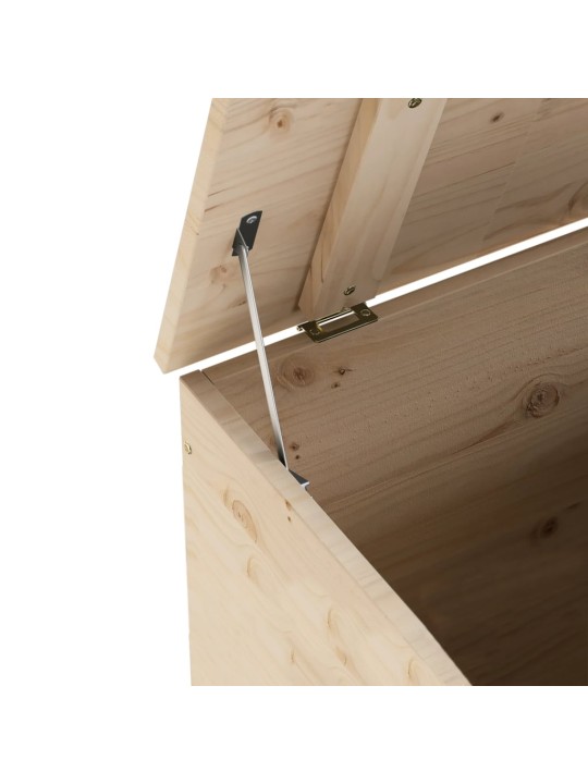 Úložný box s víkem RANA 60 x 49 x 54 cm masivní borové dřevo