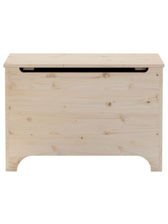Úložný box s víkem RANA 80 x 49 x 54 cm masivní borové dřevo