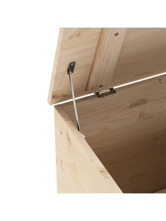 Úložný box s víkem RANA 80 x 49 x 54 cm masivní borové dřevo
