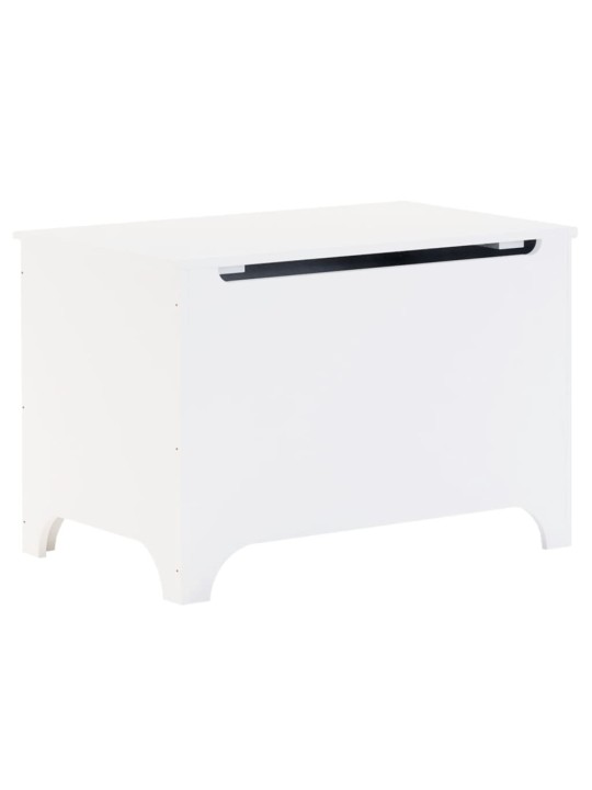 Úložný box na kolečkách RANA bílý 80 x 49 x 54 cm borové dřevo