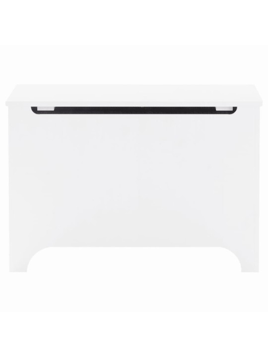 Úložný box na kolečkách RANA bílý 80 x 49 x 54 cm borové dřevo