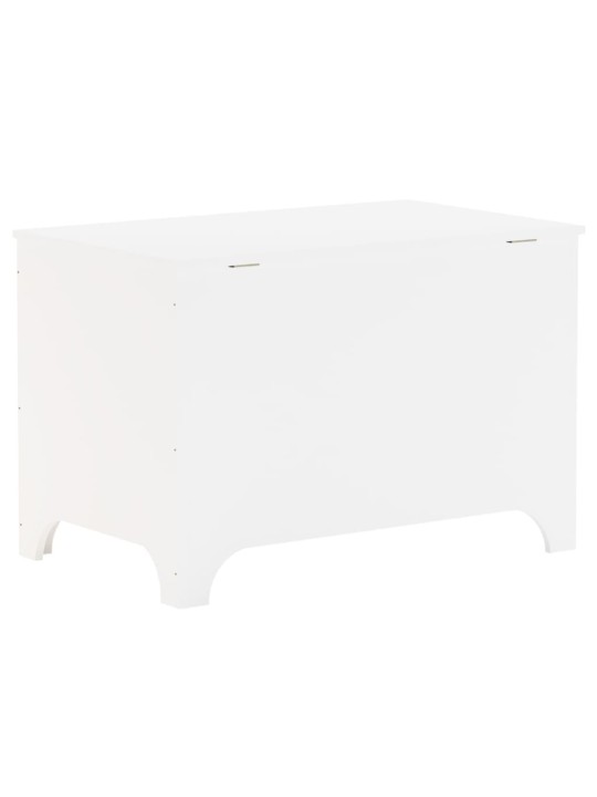 Úložný box na kolečkách RANA bílý 80 x 49 x 54 cm borové dřevo