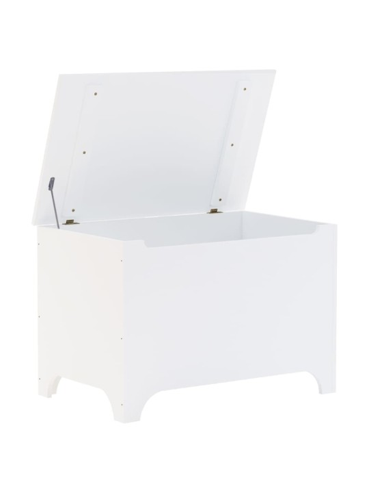Úložný box na kolečkách RANA bílý 80 x 49 x 54 cm borové dřevo