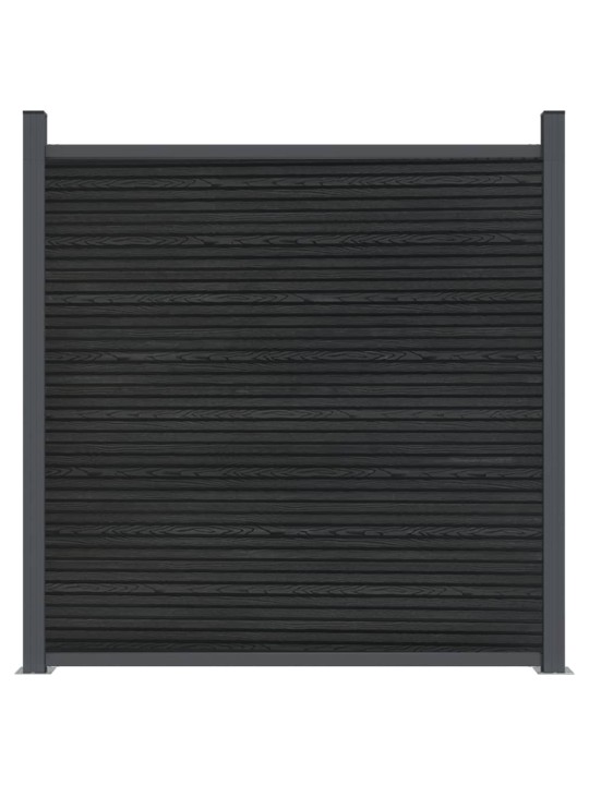Plotový dílec WPC šedý 173 x 186 cm