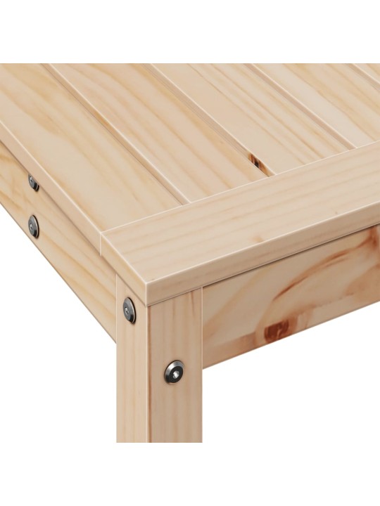Přesazovací stůl s policí 82,5x35x75 cm masivní borové dřevo