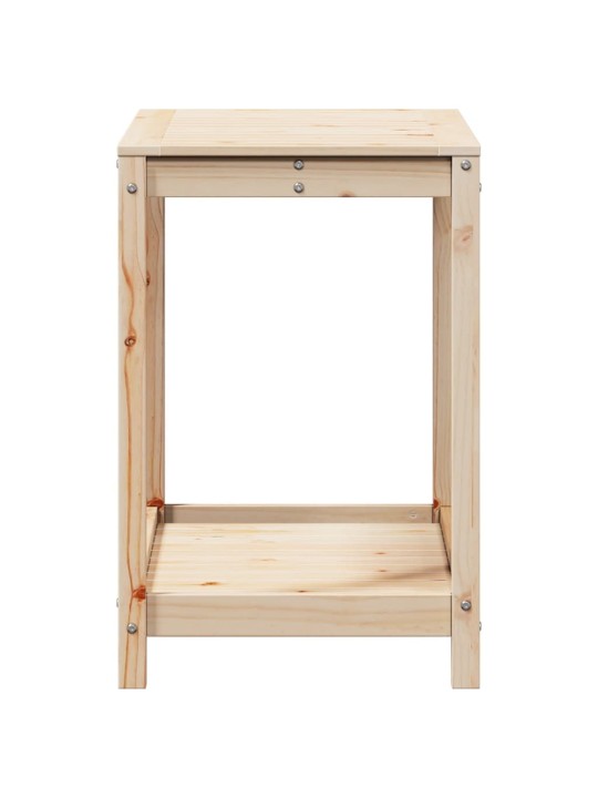 Přesazovací stůl s policí 82,5x50x75 cm masivní borové dřevo