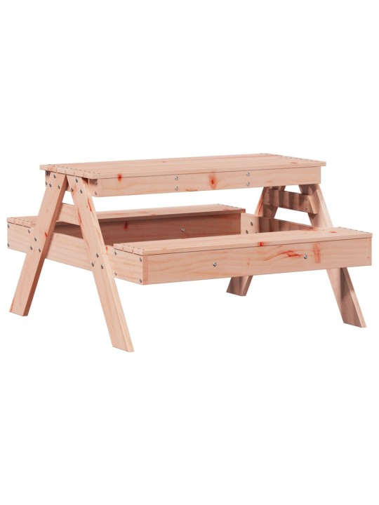 Piknikový stůl pro děti 88 x 97 x 52 cm masivní dřevo douglasky