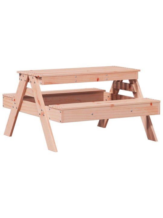Piknikový stůl pro děti 88 x 97 x 52 cm masivní dřevo douglasky