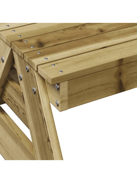 Piknikový stůl pro děti 88 x 97 x 52 cm impregnovaná borovice
