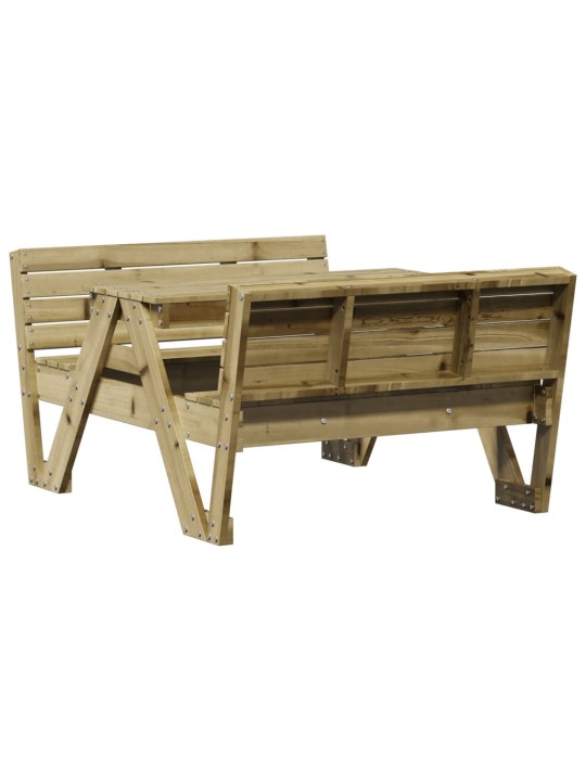 Piknikový stůl pro děti 88 x 122 x 58 cm impregnovaná borovice