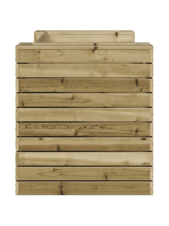 Lavice s truhlíky 167,5 x 60 x 65 cm impregnované borové dřevo