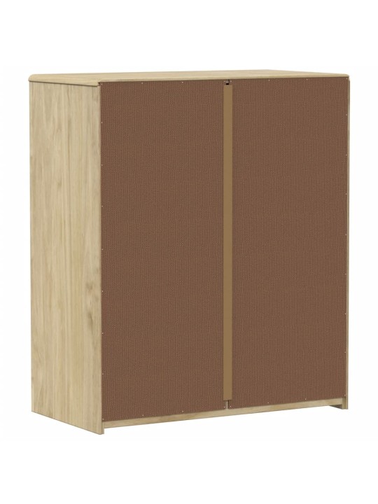 Zásuvková komoda SAUDA 76,5 x 39 x 91 cm masivní borové dřevo