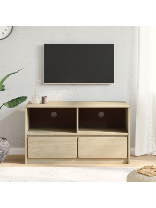 TV skříňka SAUDA 99 x 43 x 55 cm masivní borové dřevo